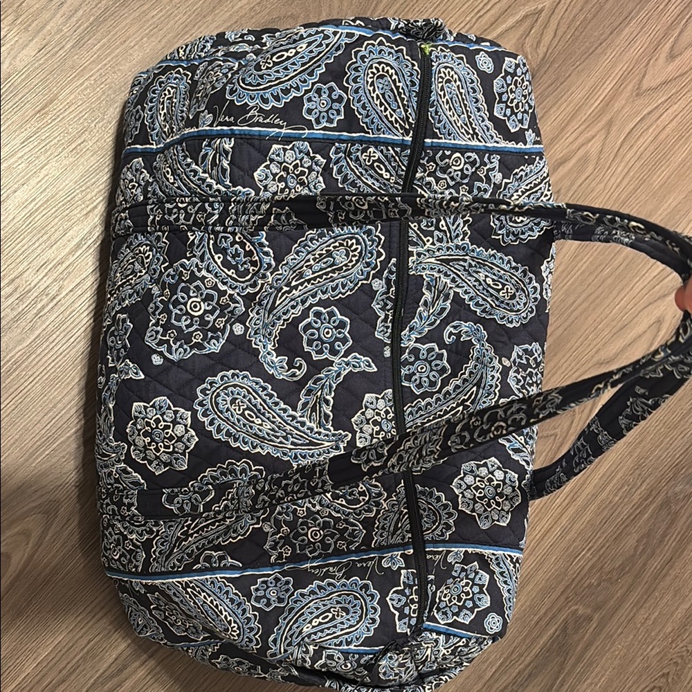 Paisley Quilted Tote Bag